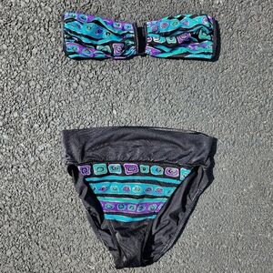 Vintage geometric bikini